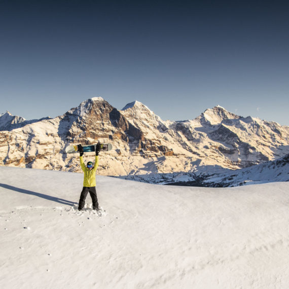 Winterlaken Card - Eiger Mönch Jungfrau